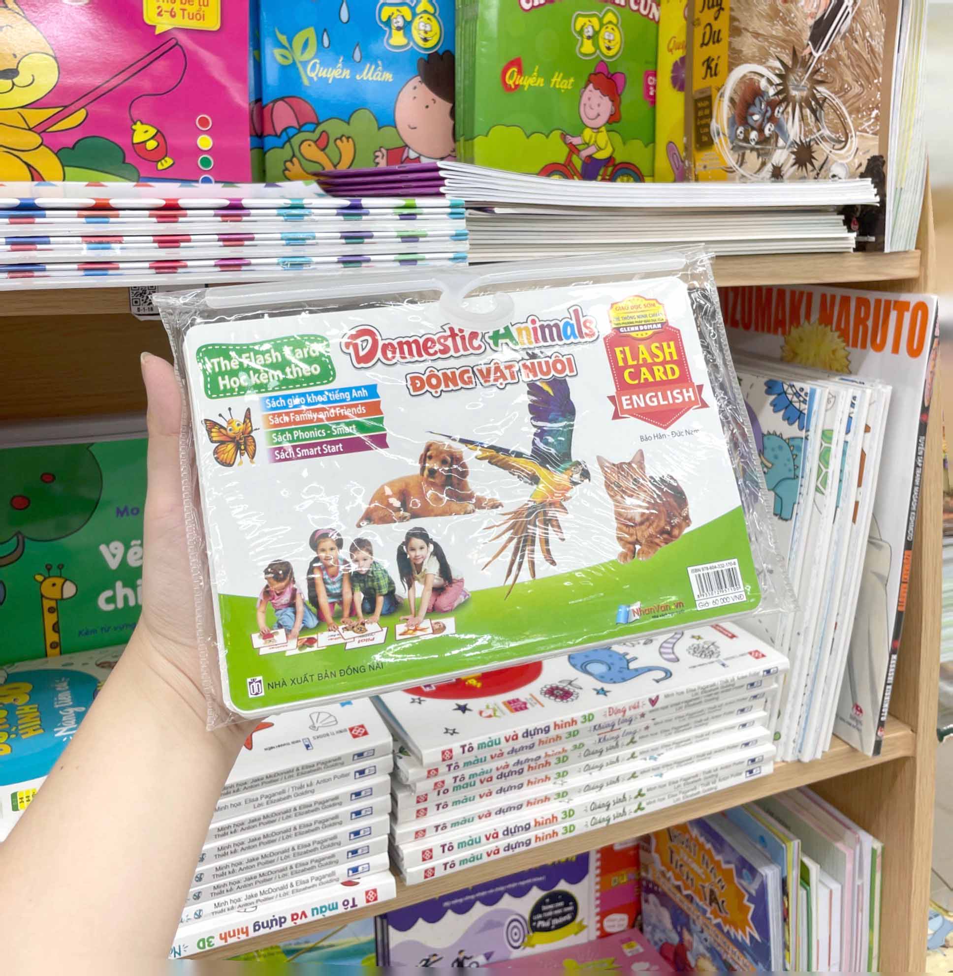 flash card tiếng anh - domestic animals (động vật nuôi) (tái bản 2023) - Ảnh 9