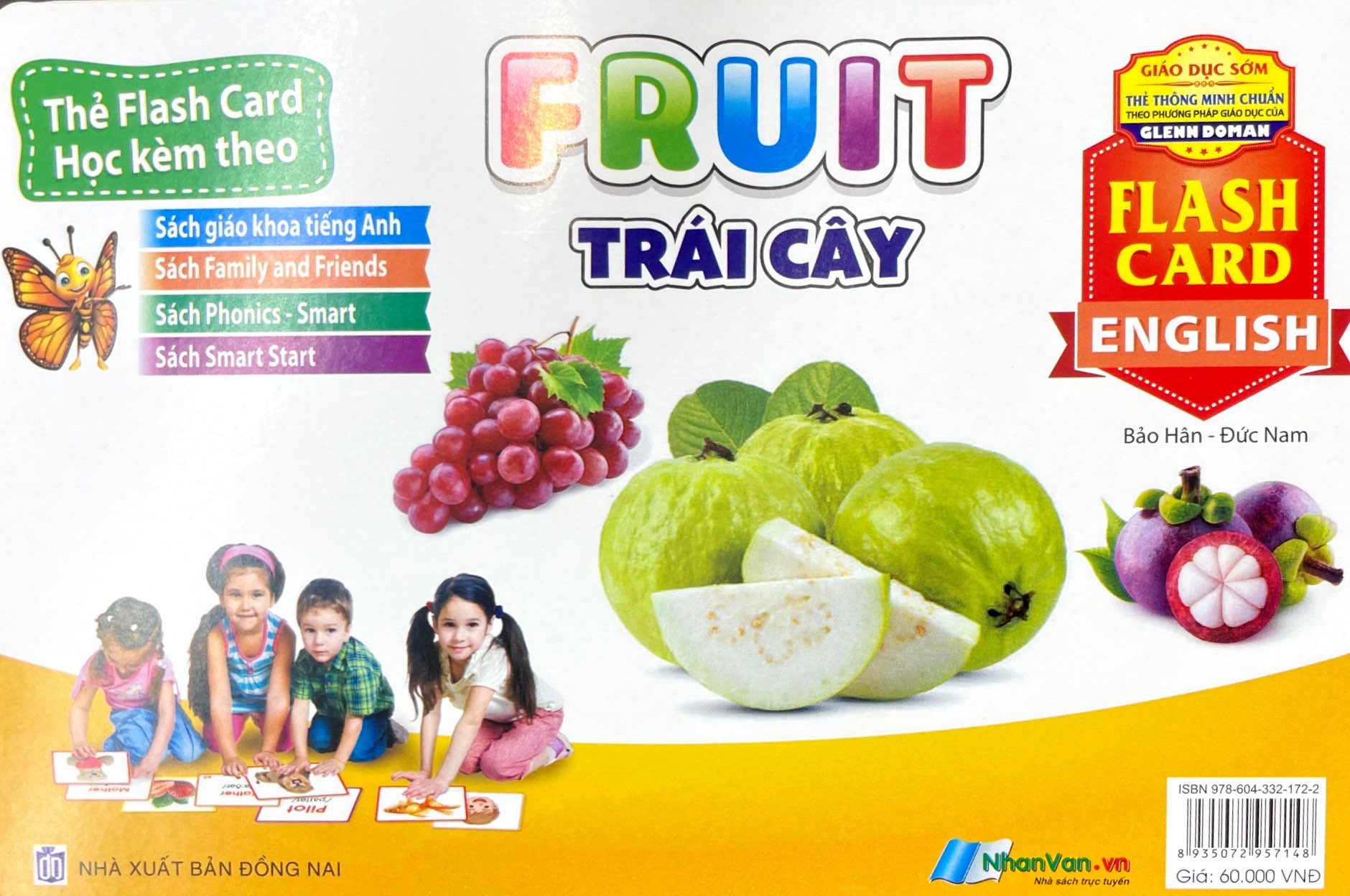 flash card tiếng anh - fruit (trái cây) (tái bản 2023) - Ảnh 2