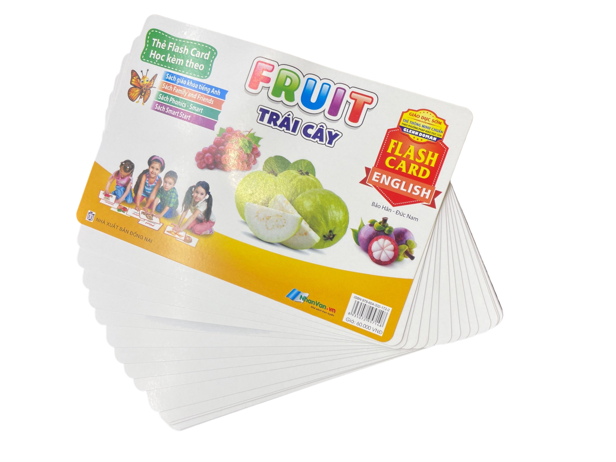 flash card tiếng anh - fruit (trái cây) (tái bản 2023) - Ảnh 3