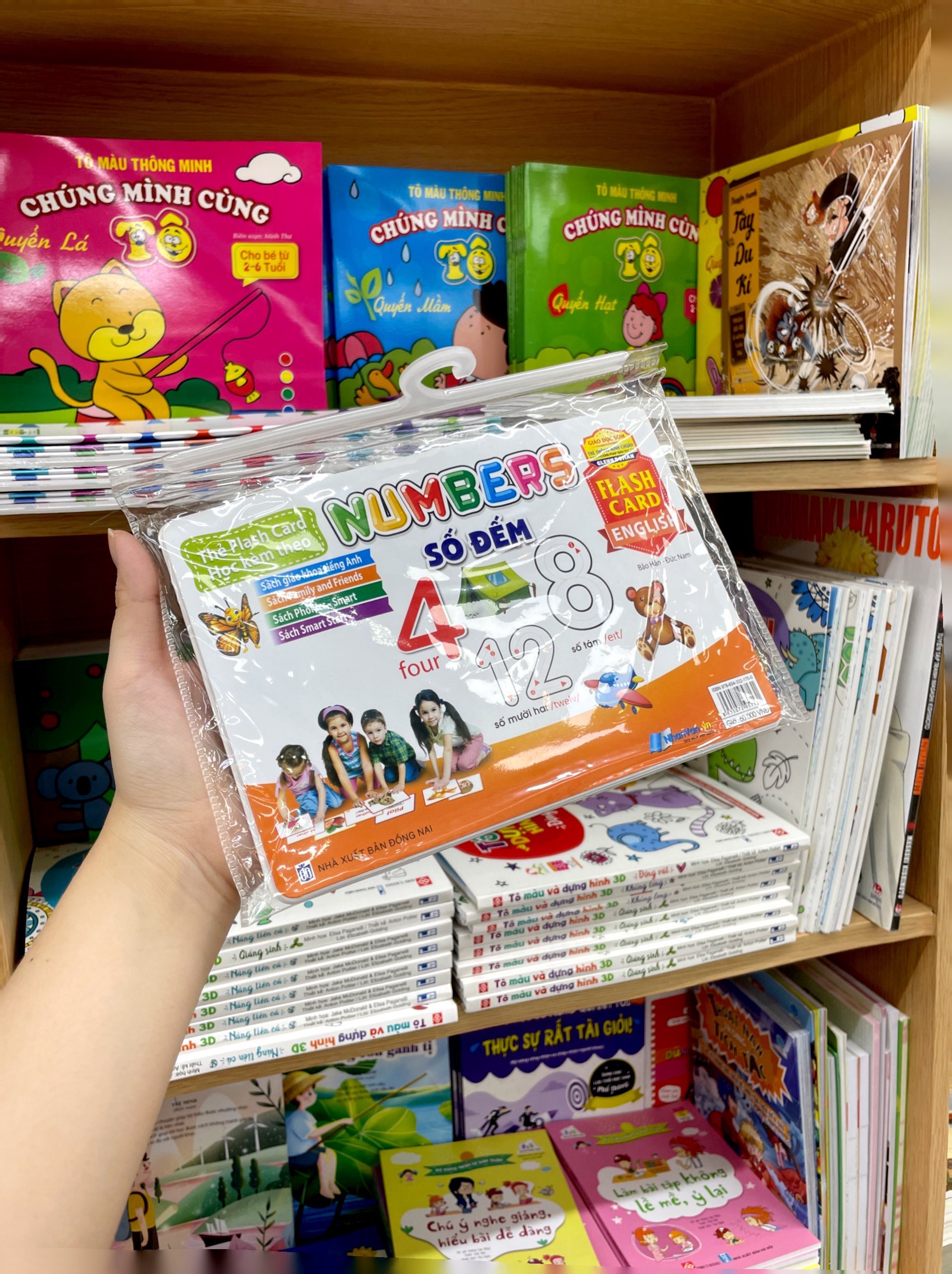 flash card tiếng anh - number (số đếm) (tái bản 2023) - Ảnh 10