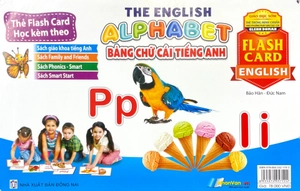 flash card tiếng anh -the english alphabet (bảng chữ cái tiếng anh) (tái bản 2023) - Ảnh 2