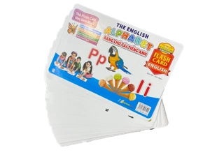 flash card tiếng anh -the english alphabet (bảng chữ cái tiếng anh) (tái bản 2023) - Ảnh 3