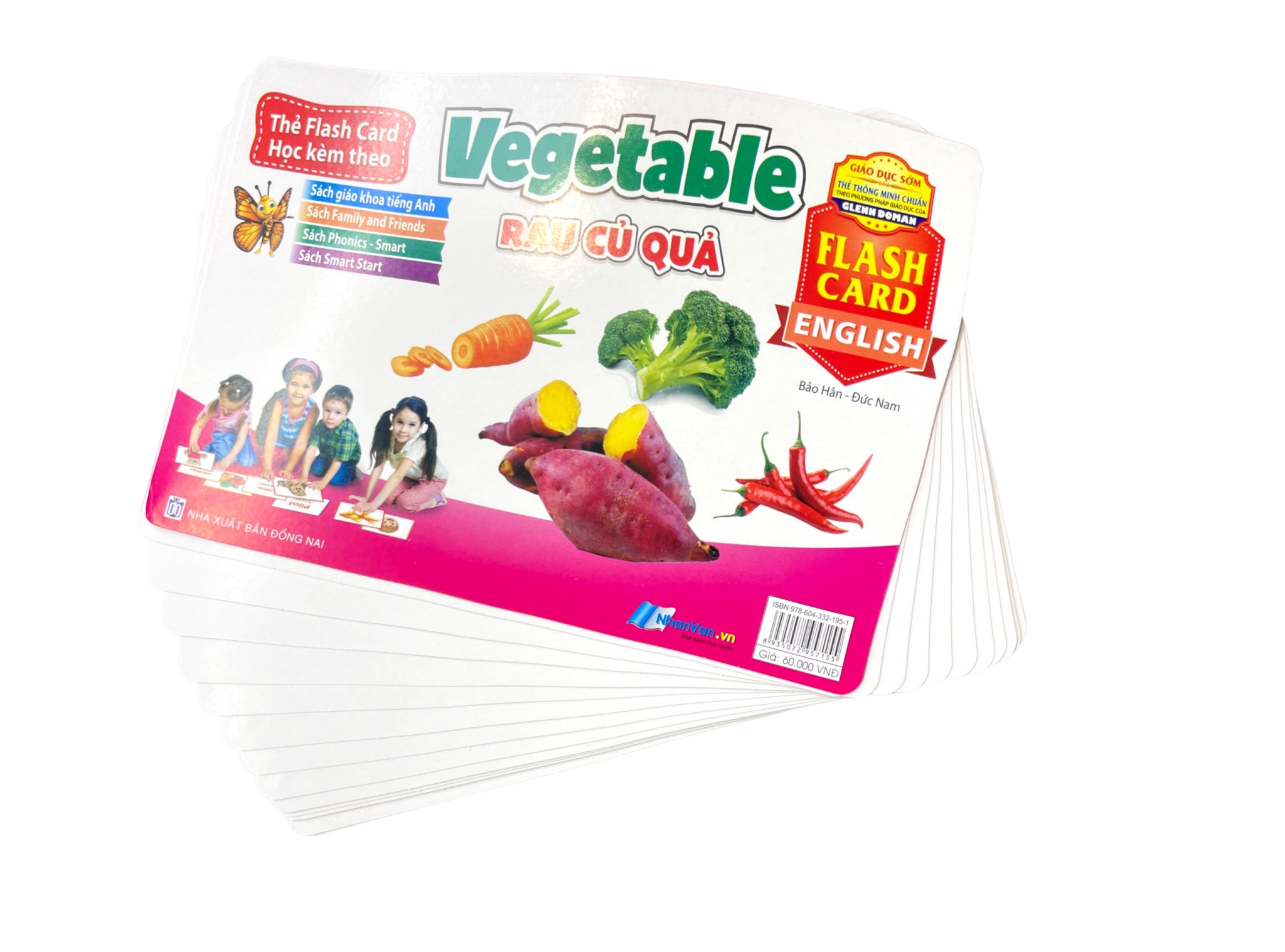 flash card tiếng anh - vegetable (rau củ quả) (tái bản 2023) - Ảnh 9