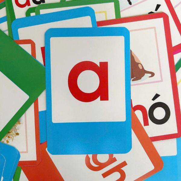 Flashcard - Bộ Thẻ Học Ghép Vần Tiếng Việt - Chữ Cái-Chữ Ghép Và Dấu Thanh (Tái Bản 2025) - Ảnh 3