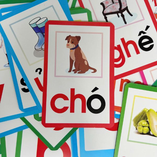 Flashcard - Bộ Thẻ Học Ghép Vần Tiếng Việt - Chữ Cái-Chữ Ghép Và Dấu Thanh (Tái Bản 2025) - Ảnh 6