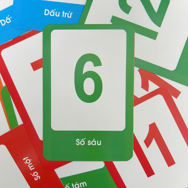 Flashcard - Bộ Thẻ Thông Minh - Bé Học Toán (1-6 Tuổi) (Tái Bản 2025) - Ảnh 2