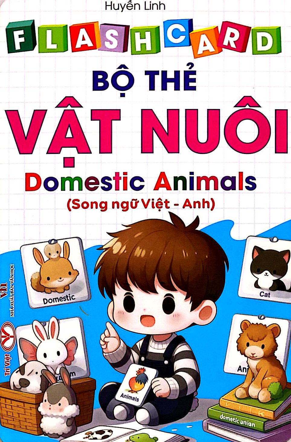 Flashcard - Bộ Thẻ Vật Nuôi - Domestic Animals - Song Ngữ Việt-Anh (Tái Bản 2026) - Ảnh 2