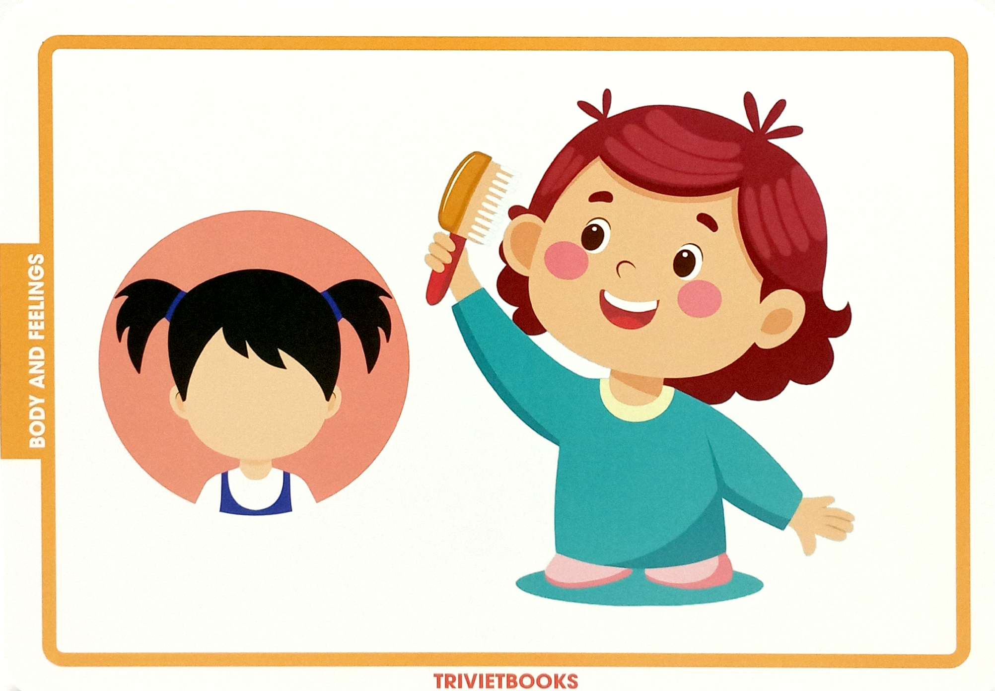 flashcard cơ thể và cảm xúc - body and feelings - Ảnh 4