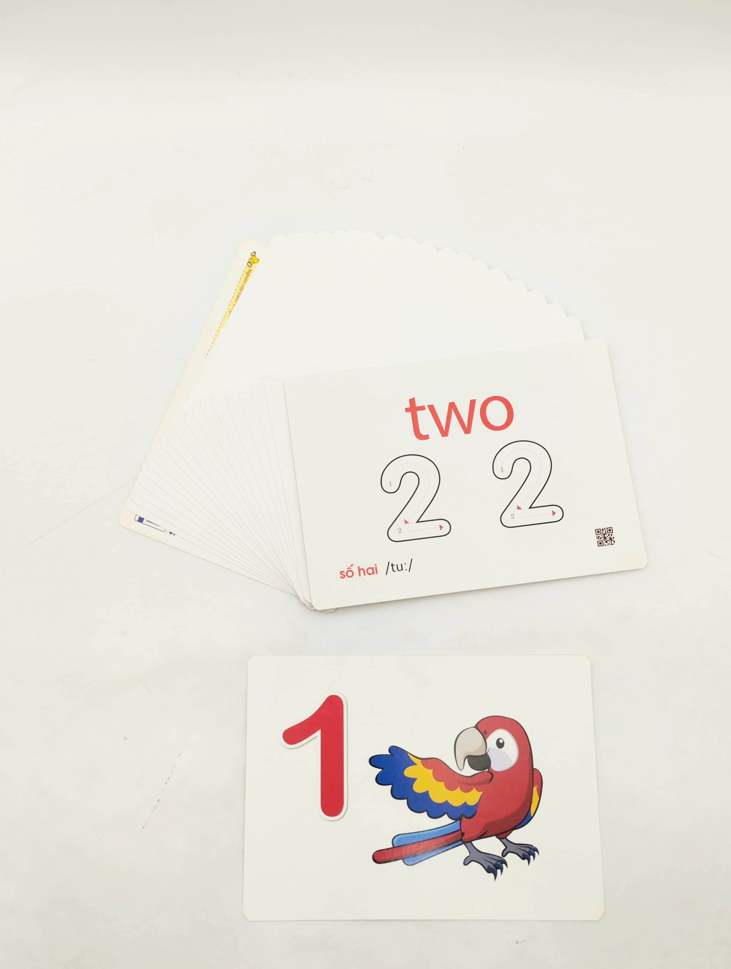 flashcard dạy trẻ theo phương pháp glenn doman - số đếm - Ảnh 7