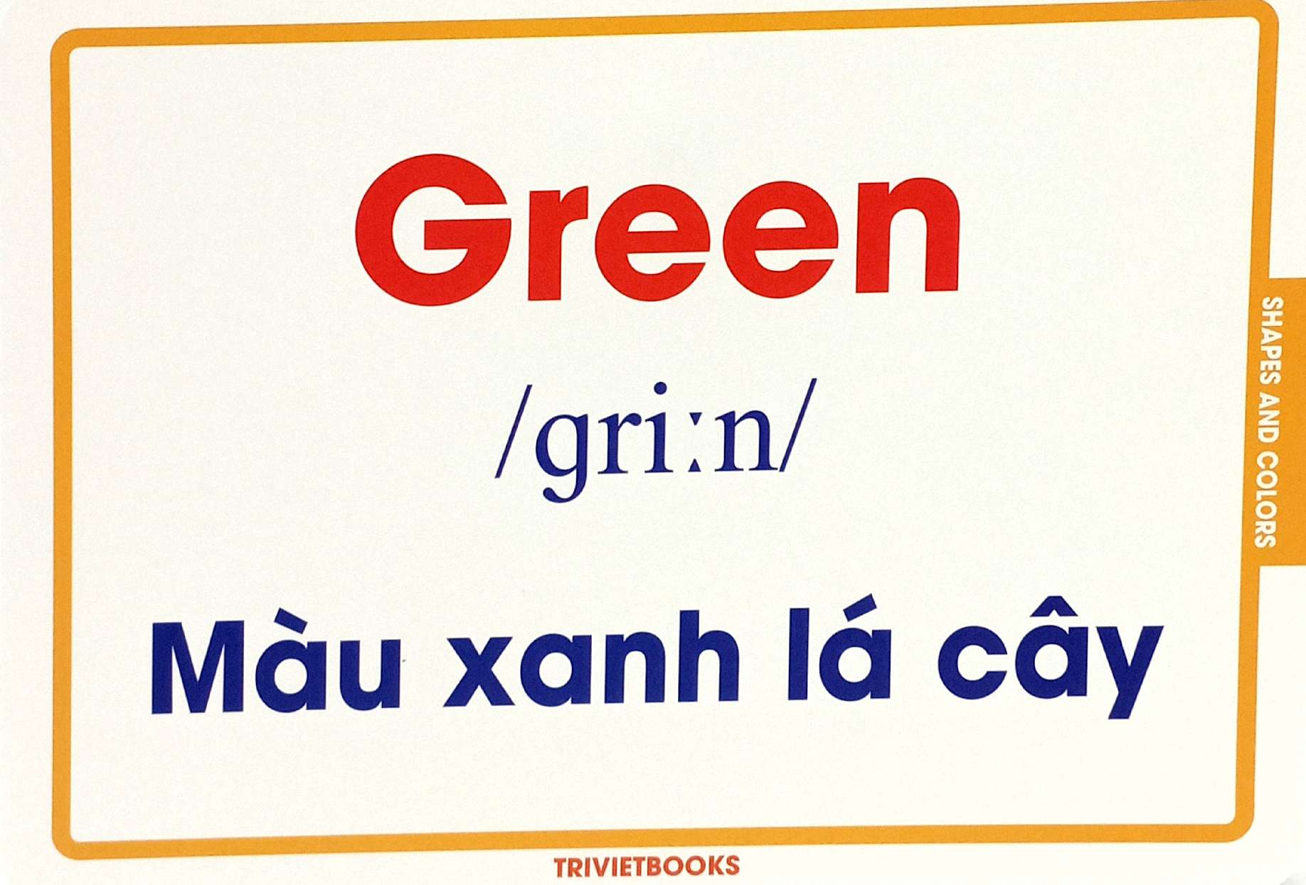 flashcard hình dạng và màu sắc - shapes and colors - Ảnh 7