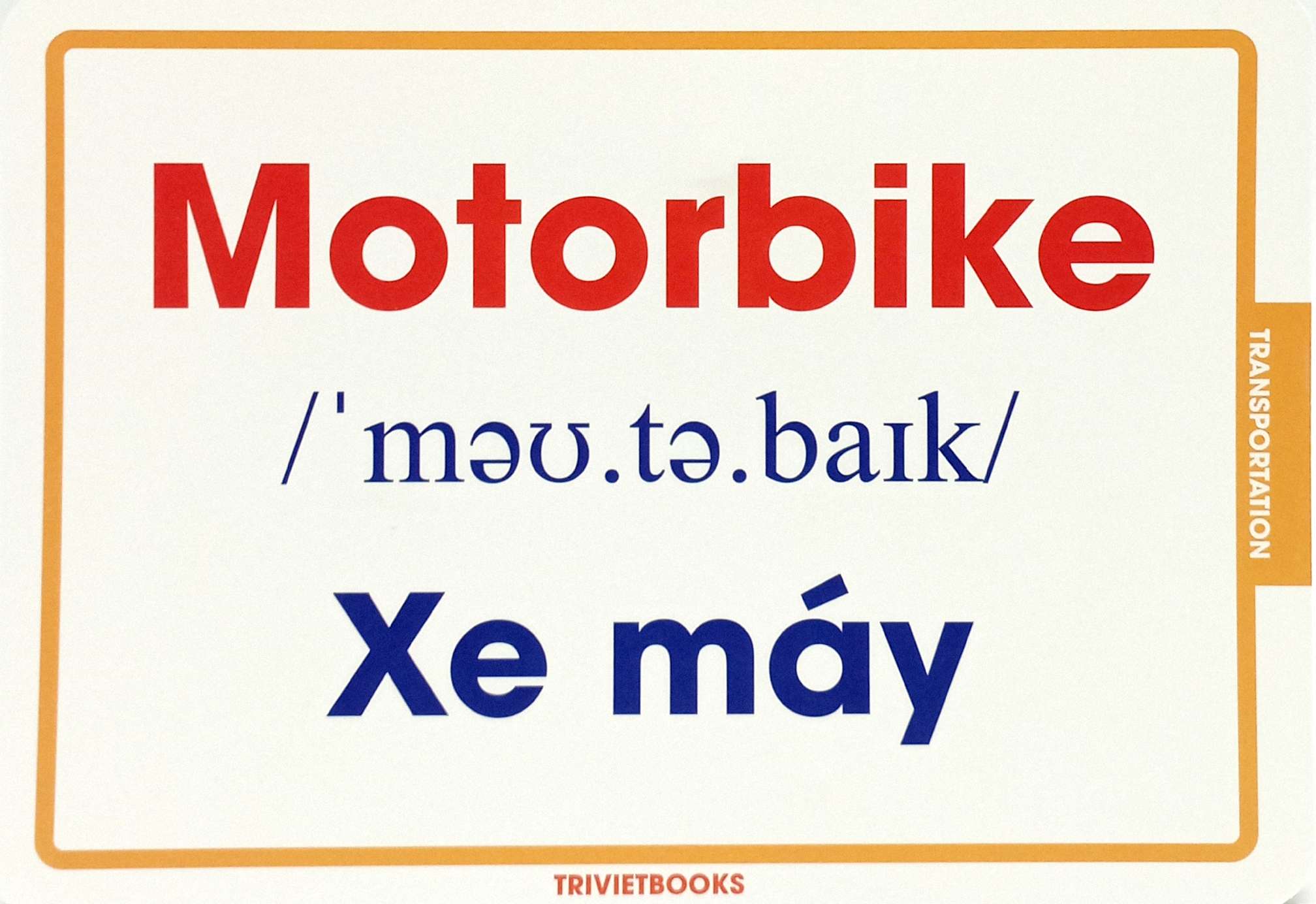 flashcard phương tiện giao thông - transportation - Ảnh 5