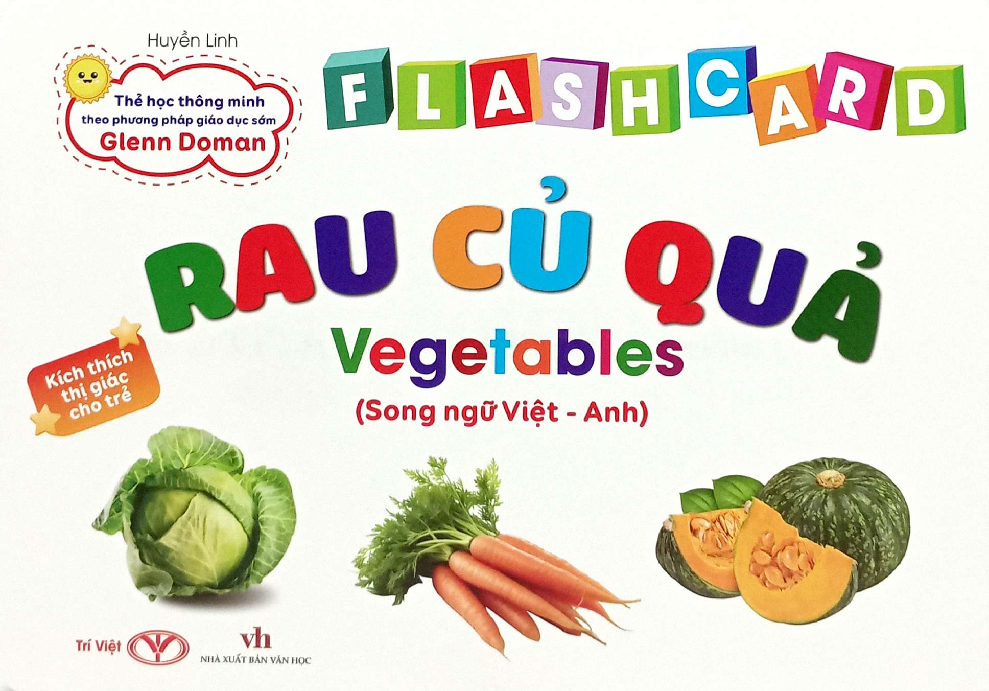 flashcard rau củ quả - vegetables - Ảnh 3