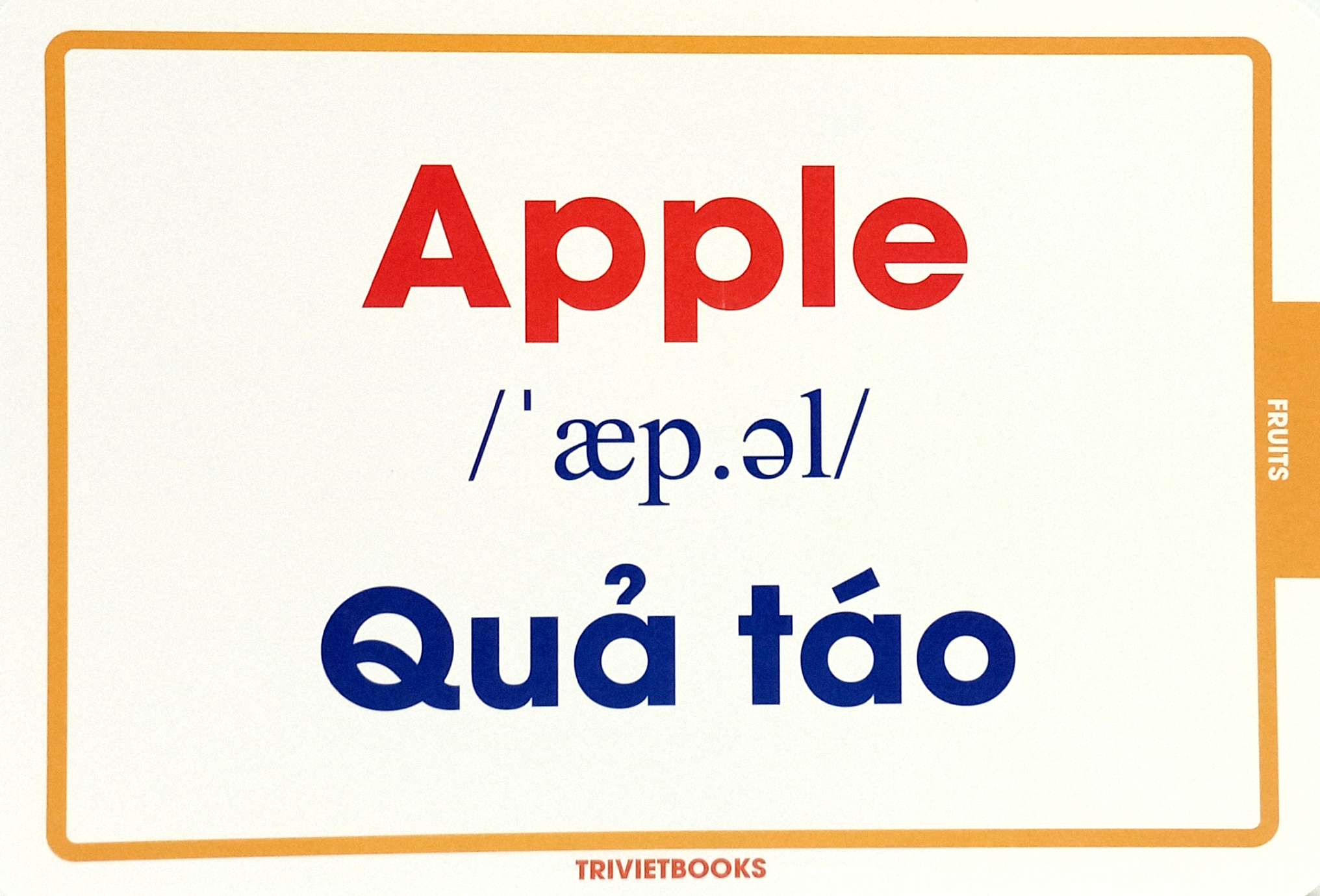 flashcard trái cây - fruits - Ảnh 5
