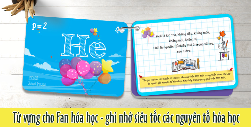 flashcard vui học hóa: nguyên tố - hợp chất hóa học - Ảnh 26
