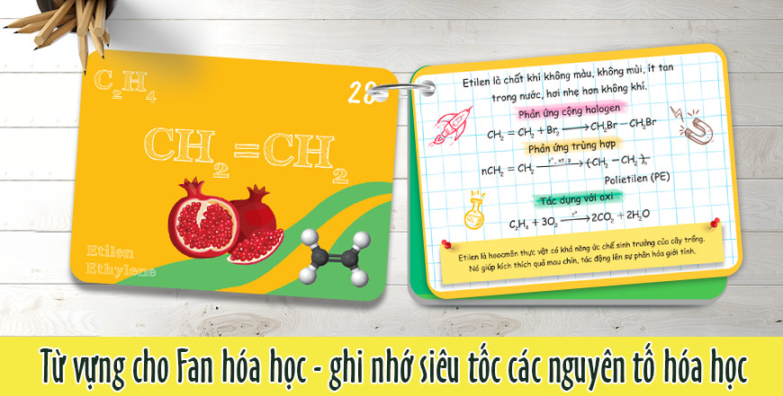 flashcard vui học hóa: nguyên tố - hợp chất hóa học - Ảnh 30