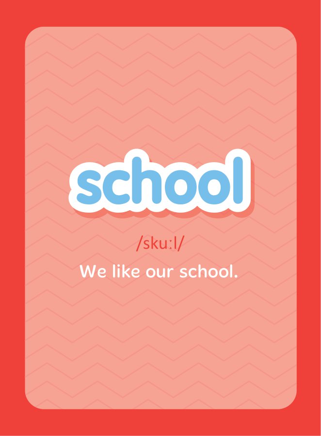 flashcard vui học tiếng anh - nghe và học phát âm chuẩn từ vựng tiếng anh lớp 3-1 - Ảnh 13