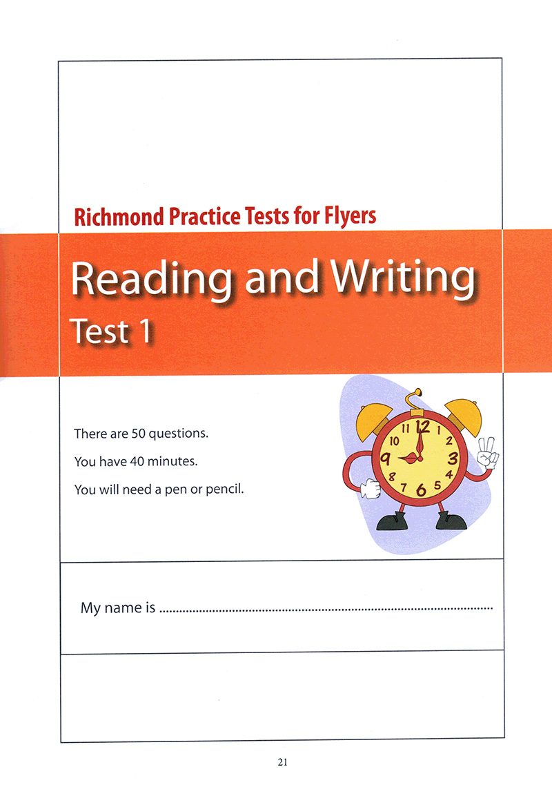 flyers -richmond practice tests flyers - Ảnh 11