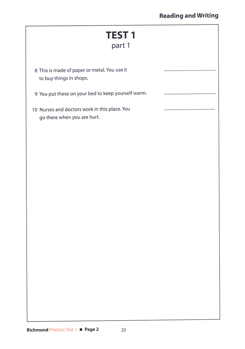 flyers -richmond practice tests flyers - Ảnh 13