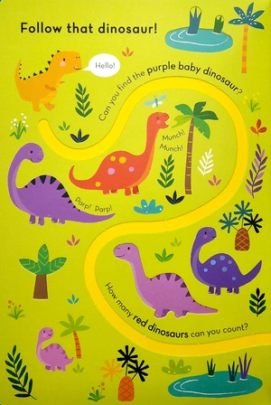 follow that dinosaur! (trace the trails) - Ảnh 3