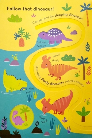 follow that dinosaur! (trace the trails) - Ảnh 5