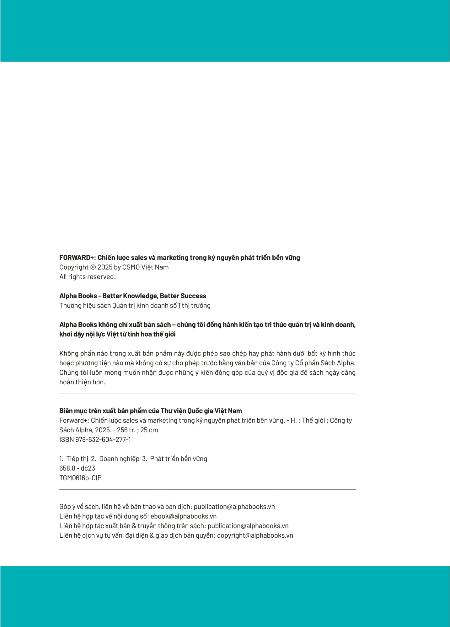 Forward+ - Chiến Lược Sales Và Marketing Trong Kỷ Nguyên Phát Triển Bền Vững - Ảnh 4