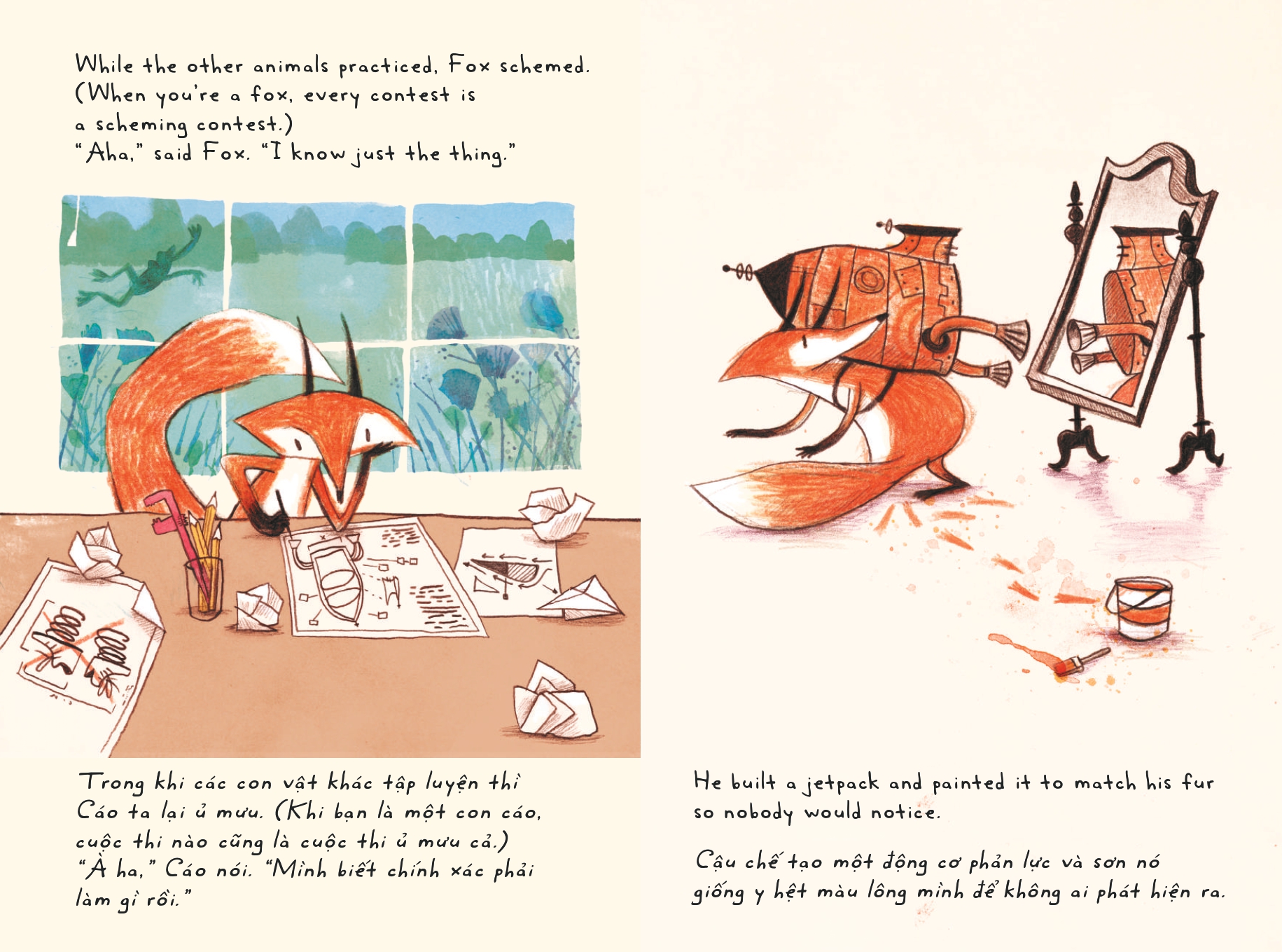 Fox And The Jumping Contest - Cáo Thi Nhảy (Tái Bản 2025) - Ảnh 3