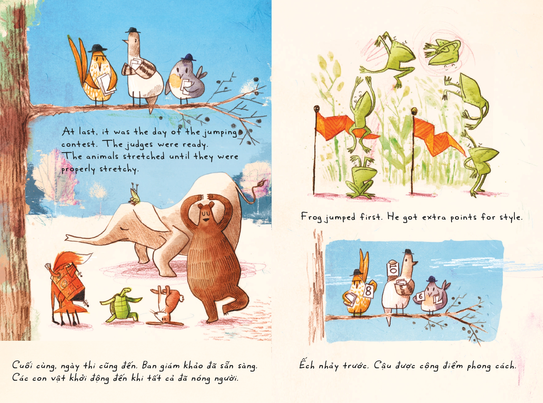 Fox And The Jumping Contest - Cáo Thi Nhảy (Tái Bản 2025) - Ảnh 4