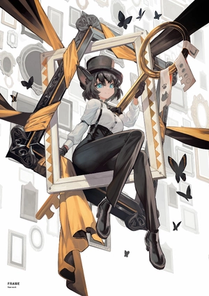 frame lack画集&超速作画術 - frame lack artworks and high-speed drawing techniques - Ảnh 11