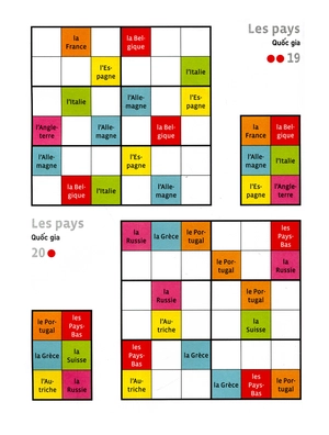 francais wodoku (a1-a2) - vui học từ vựng với ô chữ sudoku - Ảnh 14