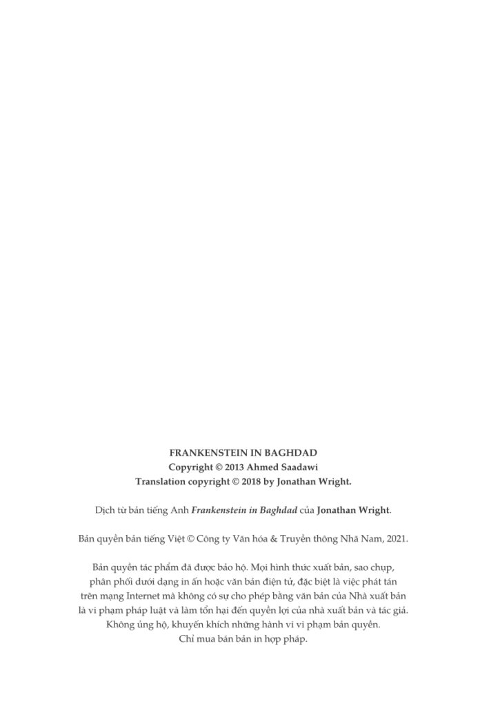 franken-stein ở baghdad - Ảnh 2
