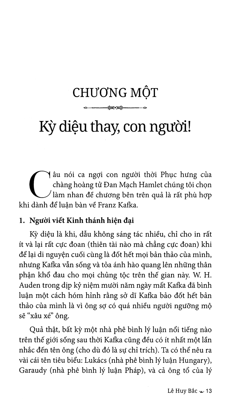 franz kafka - người tẩy não nhân loại (tái bản 2019) - Ảnh 11