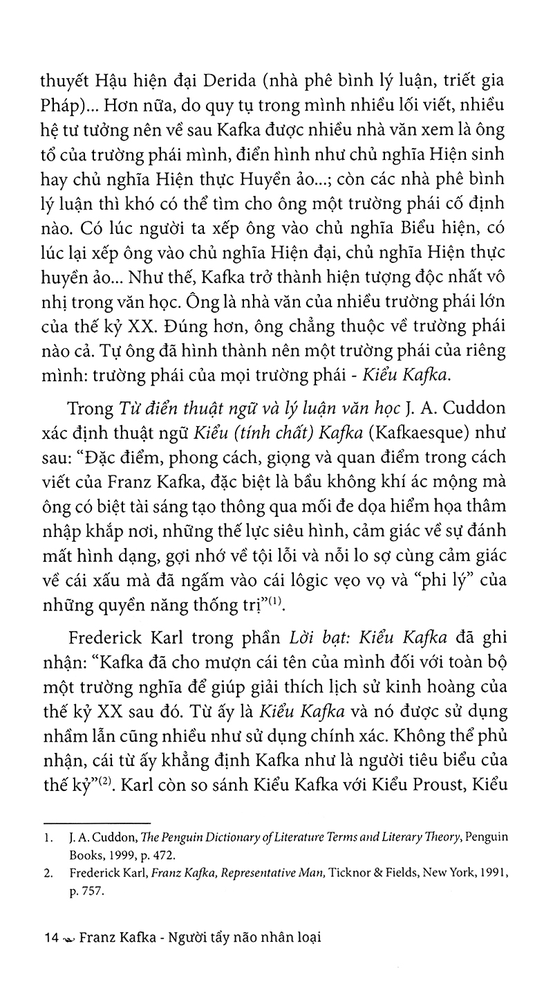 franz kafka - người tẩy não nhân loại (tái bản 2019) - Ảnh 12