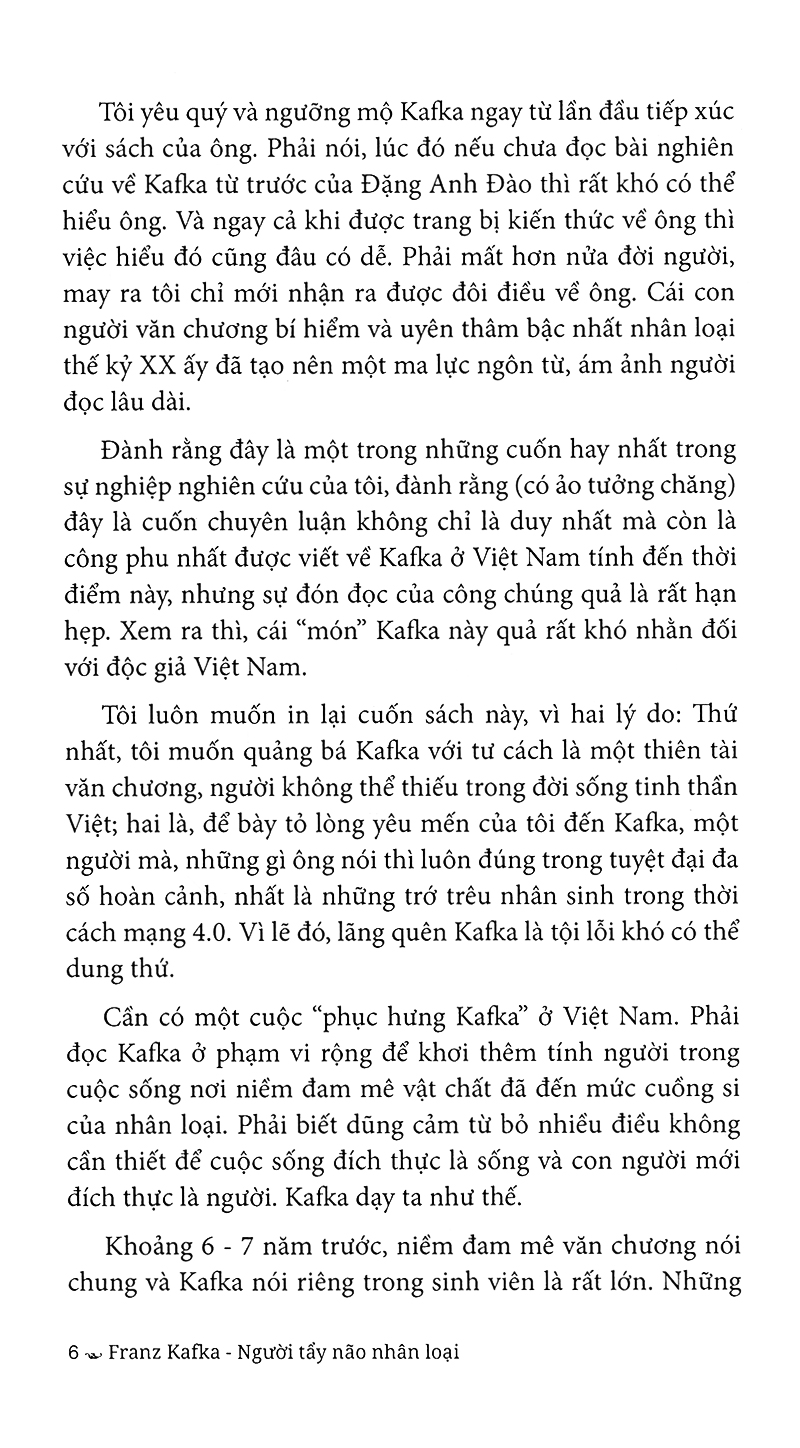 franz kafka - người tẩy não nhân loại (tái bản 2019) - Ảnh 4
