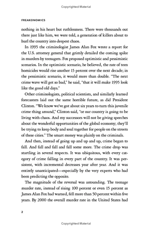 freakonomics: a rogue economist explores the hidden side of everything - Ảnh 9