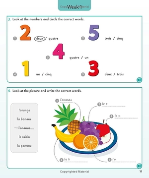 french for everyone junior 5 words a day: learn and practise 1,000 french words - Ảnh 10