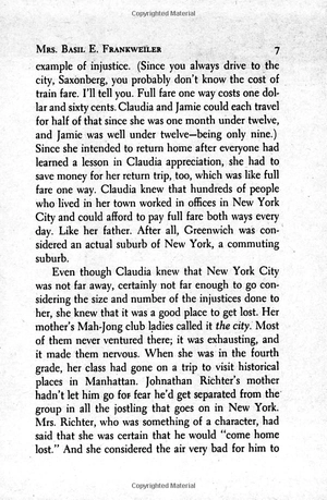 from the mixed-up files of mrs. basil e. frankwieler – e.l. konigsburg - Ảnh 6