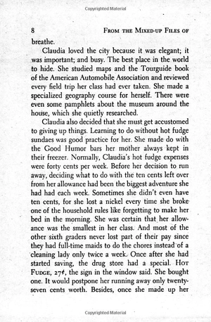 from the mixed-up files of mrs. basil e. frankwieler – e.l. konigsburg - Ảnh 7