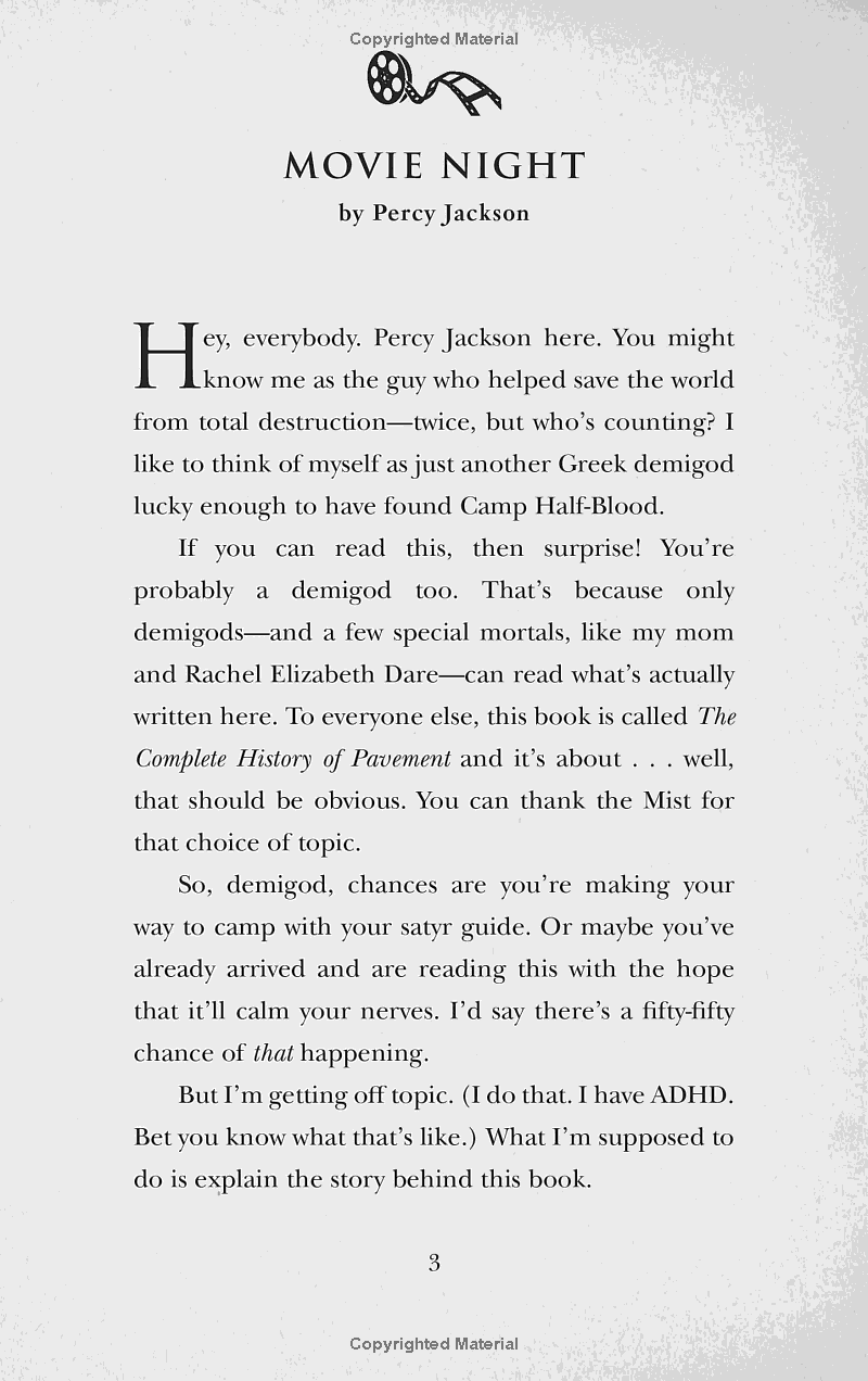 From The World Of Percy Jackson Camp Half-Blood Confidential - Ảnh 5