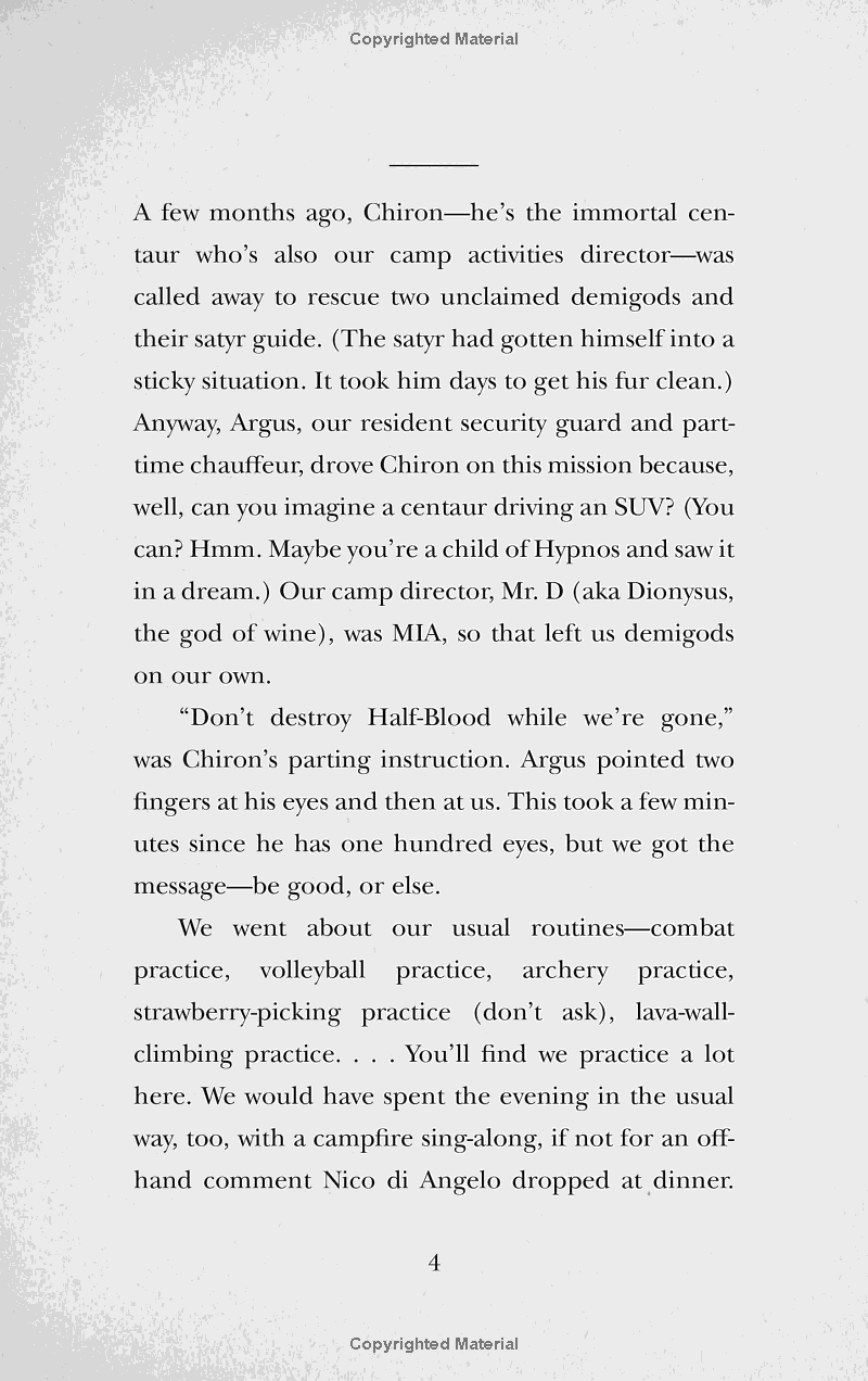 From The World Of Percy Jackson Camp Half-Blood Confidential - Ảnh 6