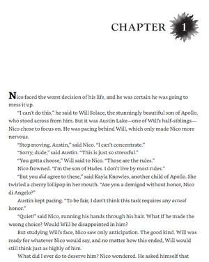 from the world of percy jackson: the sun and the star (hardcover) - Ảnh 4