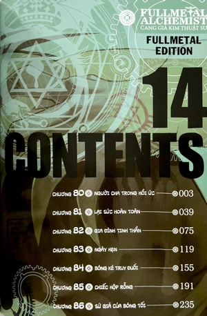 fullmetal alchemist - cang giả kim thuật sư - fullmetal edition - tập 14 (tái bản 2024) - Ảnh 3