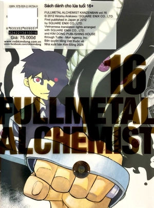 fullmetal alchemist - cang giả kim thuật sư - fullmetal edition - tập 16 (tái bản 2024) - Ảnh 6