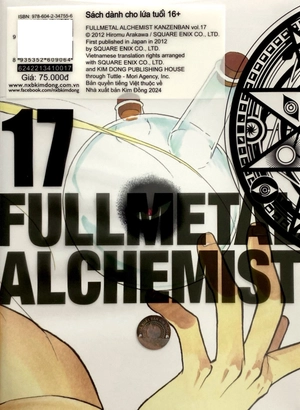 fullmetal alchemist - cang giả kim thuật sư - fullmetal edition - tập 17 (tái bản 2024) - Ảnh 7