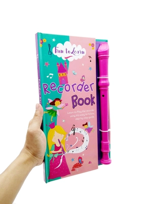 fun to learn recorder book - pink - Ảnh 7