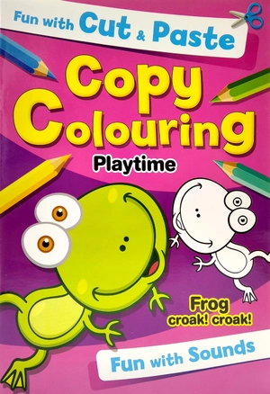 fun with cut & paste copy colouring: playtime - Ảnh 2