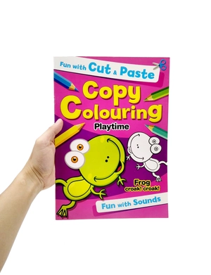 fun with cut & paste copy colouring: playtime - Ảnh 7