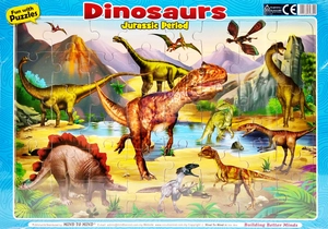 fun with puzzles: dinosaurs jurassic period - Ảnh 2