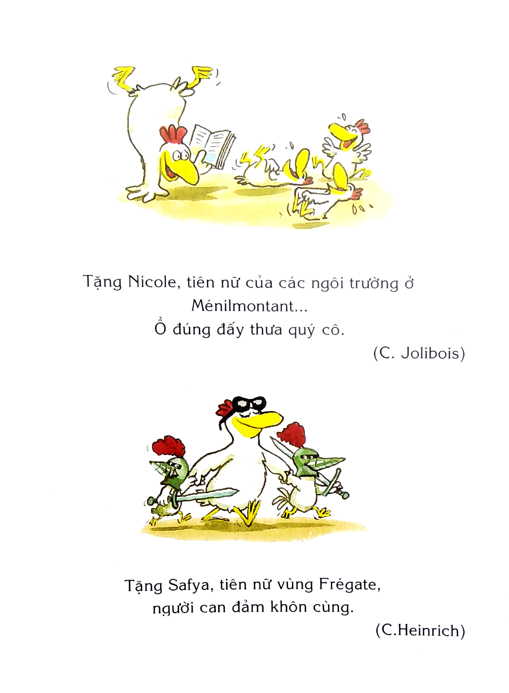 gà con bé bỏng, quái thú và chàng hiệp sĩ - Ảnh 4