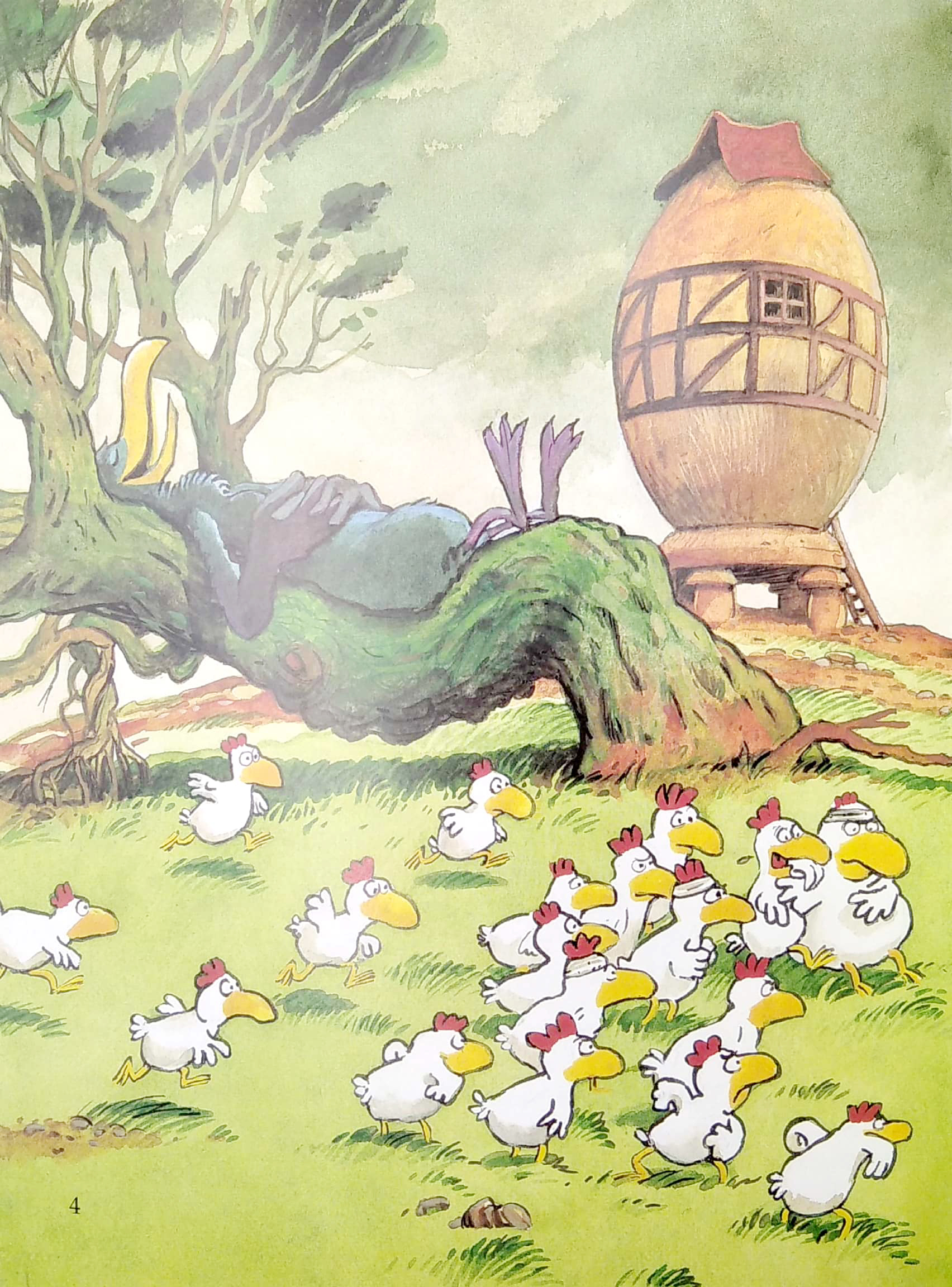 gà con bé bỏng, quái thú và chàng hiệp sĩ - Ảnh 6