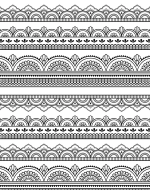 gallery wall art - henna - Ảnh 3